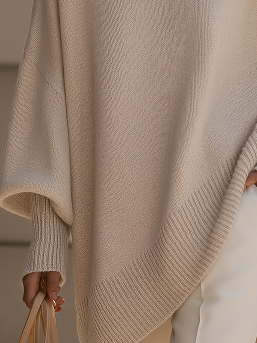 Aster | Maglione poncho oversize — 9