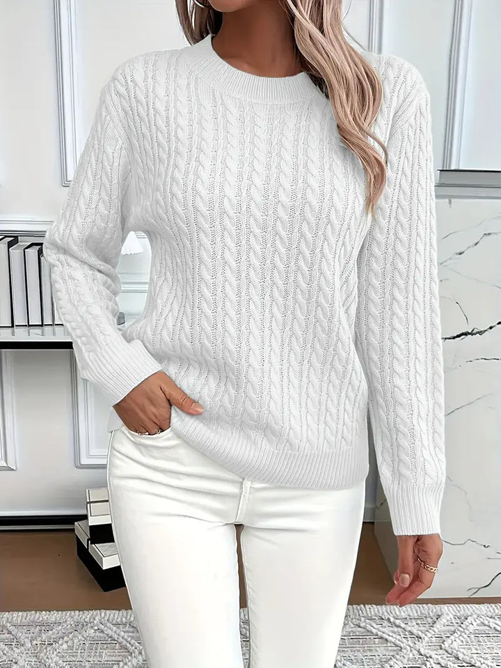 Blanca™ | Maglione a trecce da donna — 1