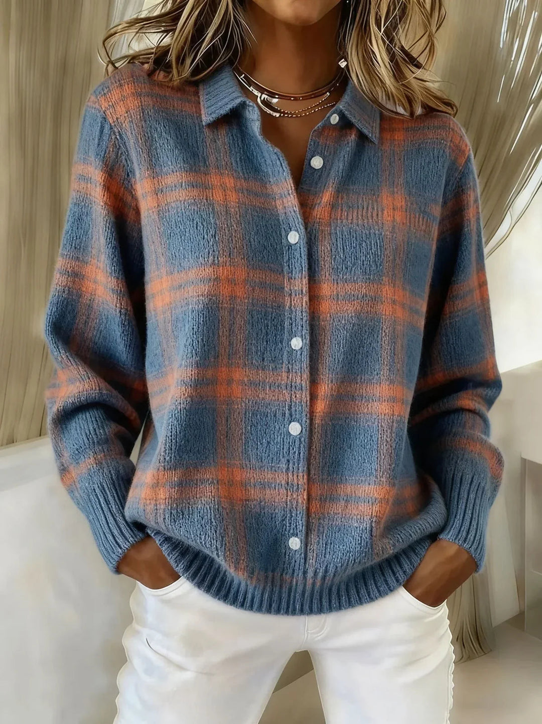 Camille™ | Cardigan scozzese — 8