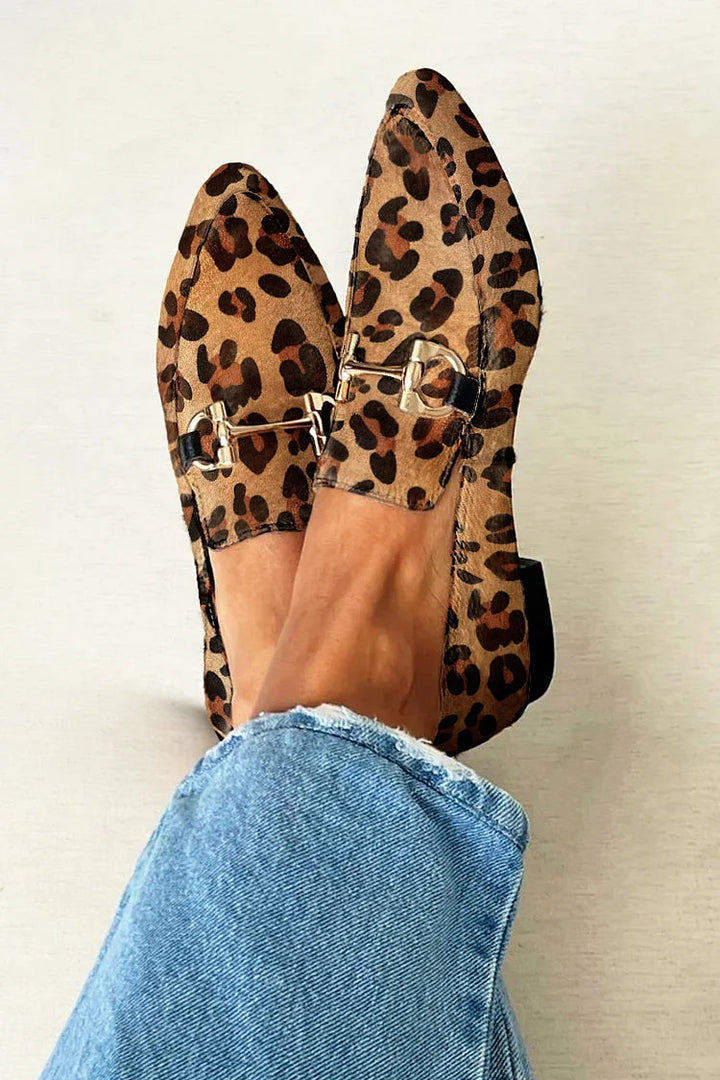 Gia | Mocassini eleganti leopardati