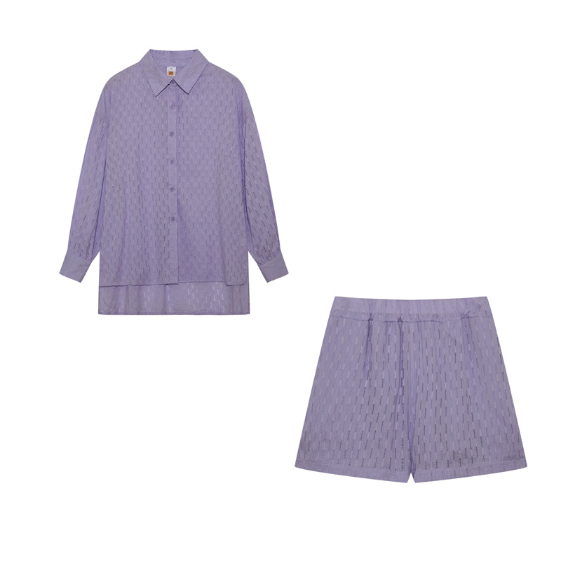 Elizabeth | Completo leggero con camicia e shorts