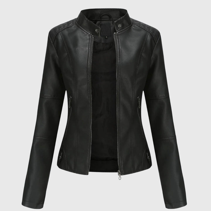 Giorgina™ | Giacca elegante da donna in pelle