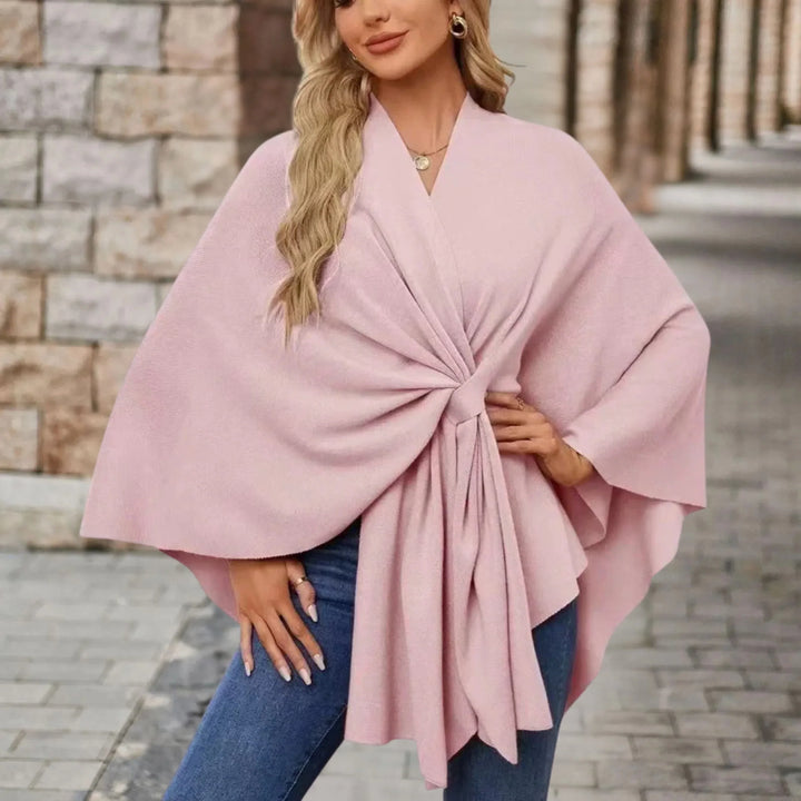 Briana™ | Poncho drappeggiato elegante — 1