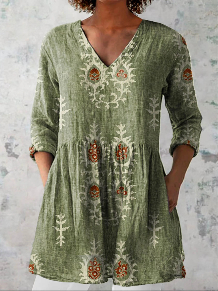 Blair | Blusa lunga con stampa decisa