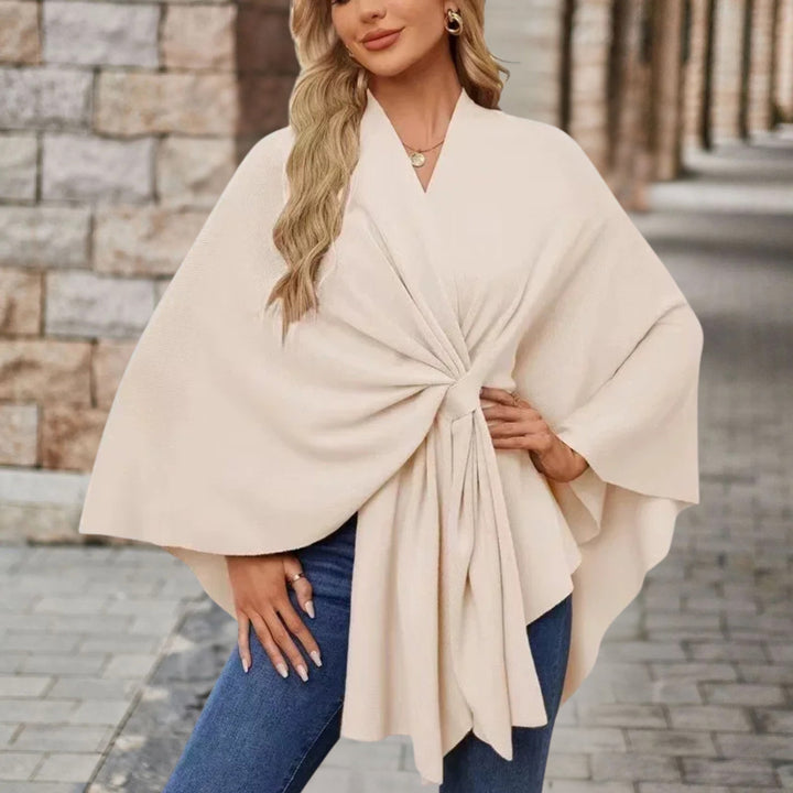 Silei | Maglione poncho elegante — 11