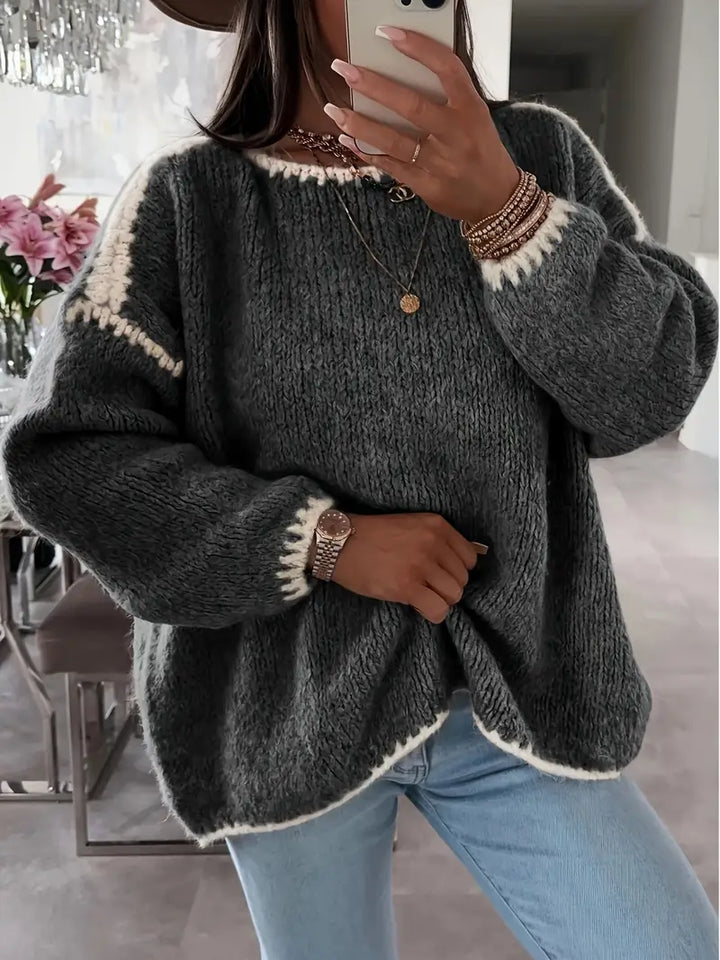 Usalda | Maglione lavorato a maglia accogliente — 6