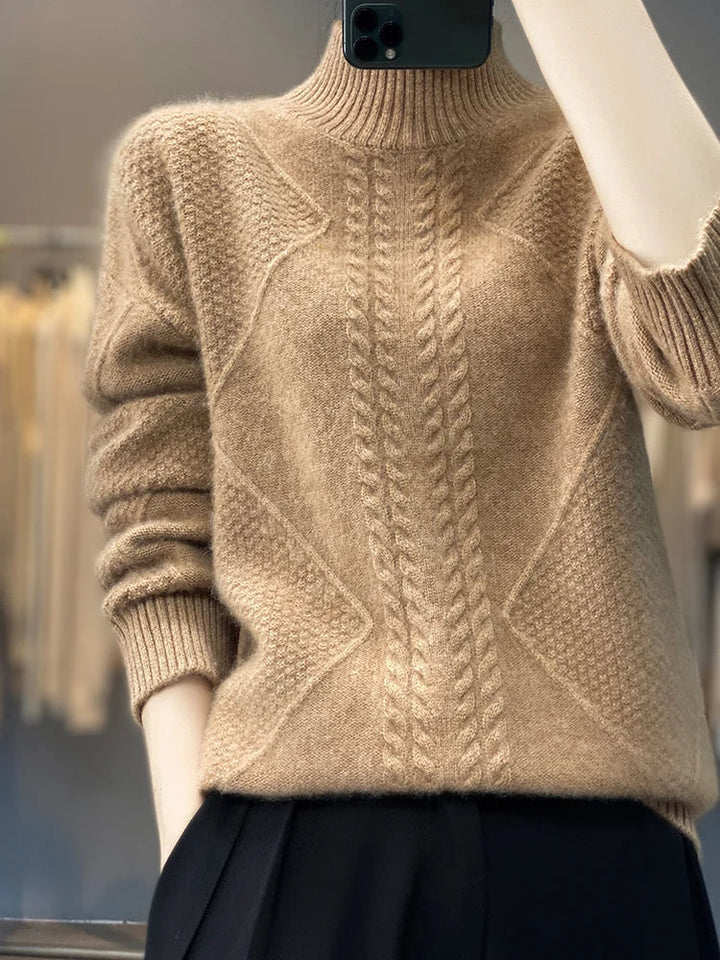 Carolyn | Maglione dolcevita in cashmere — 4