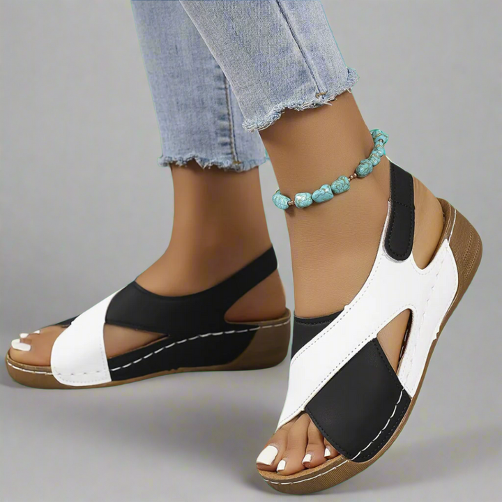 Kendra | Sandali ortopedici color block