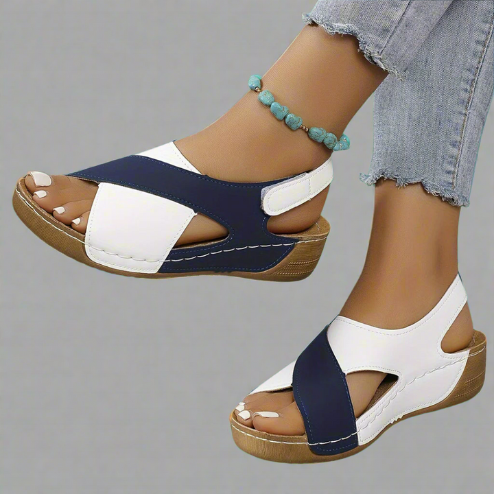 Kendra | Sandali ortopedici color block