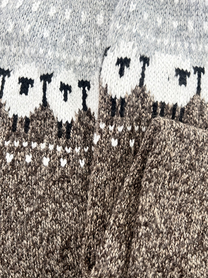 Nordic™ | Elegante maglione invernale con motivo jacquard a forma di pecora — 5