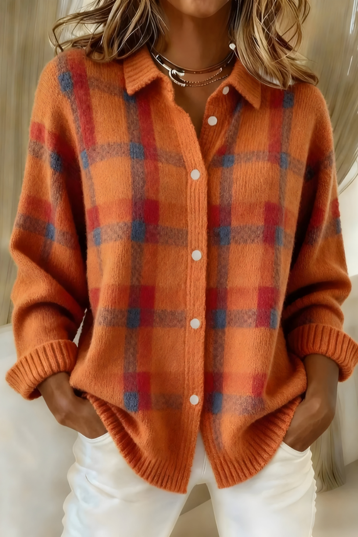 Camille™ | Cardigan scozzese — 1