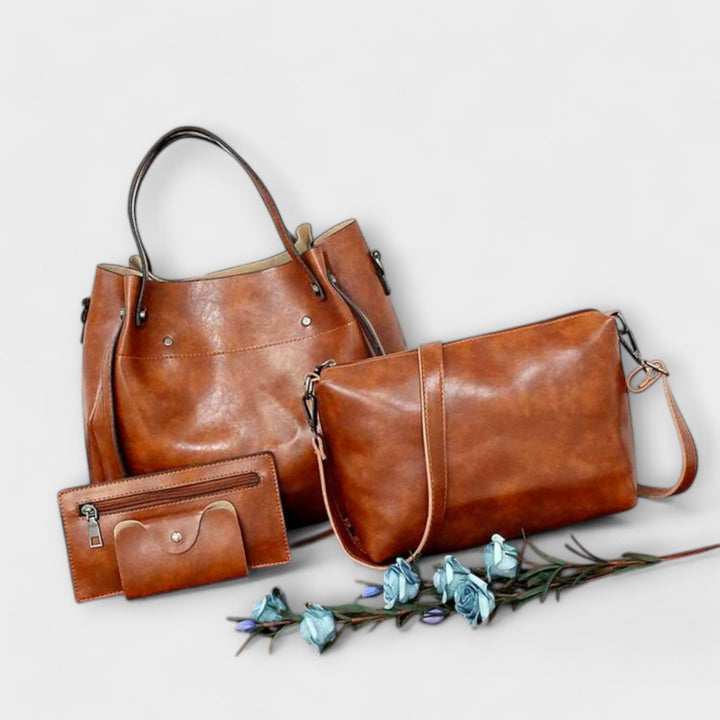 Azura | Set vintage di 4 borse