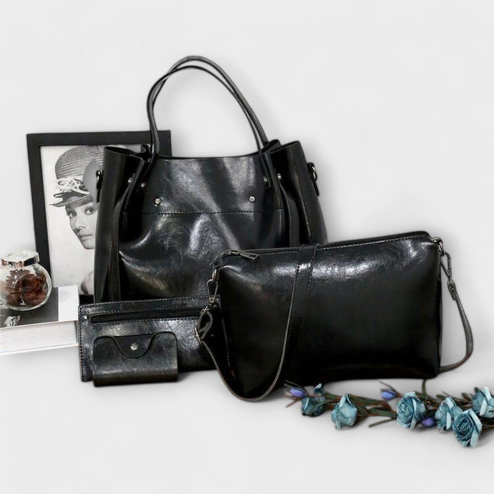 Azura | Set vintage di 4 borse