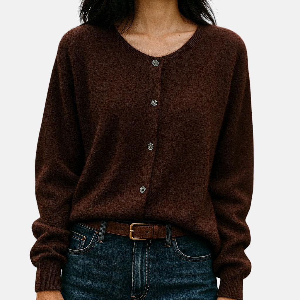 Nivola - Maglia in Cashmere Visone — 6