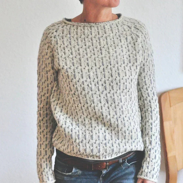 KRISTINE – ACCOGLIENTE MAGLIA IN MAGLIA STRUTTURATA — 2