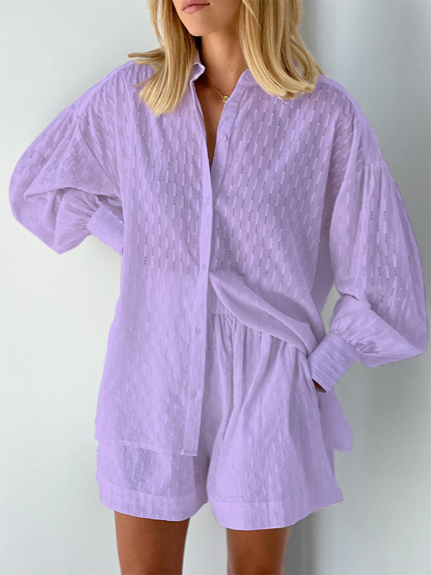 Elizabeth | Completo leggero con camicia e shorts
