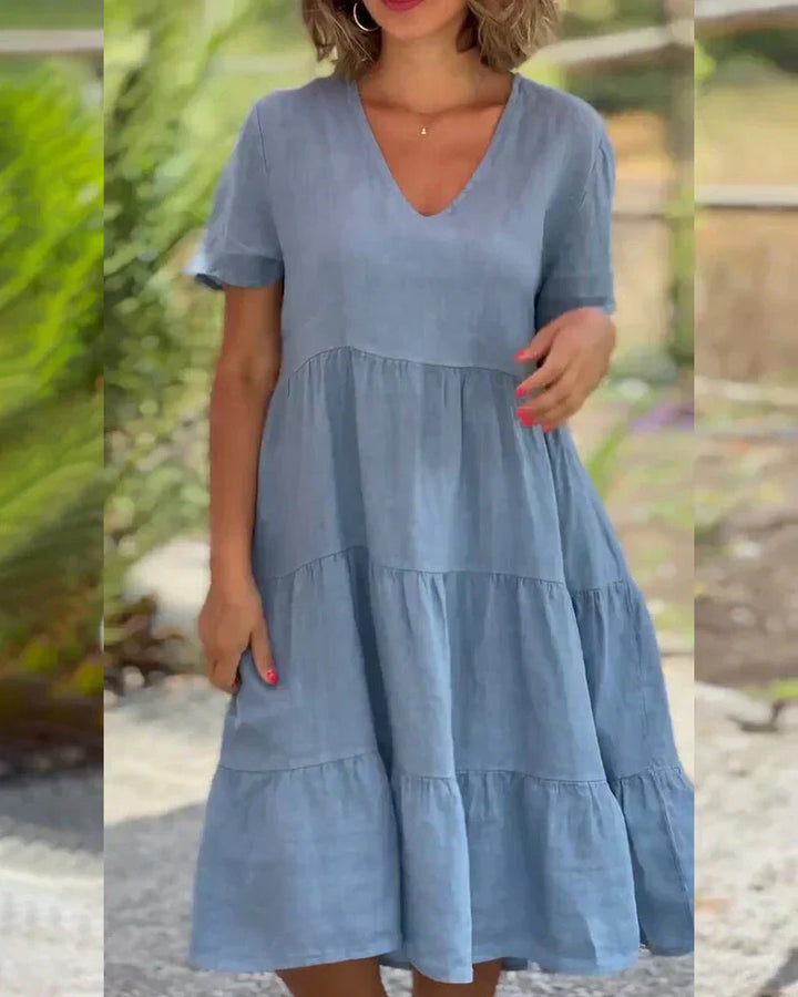 Bexley | Abito estivo rilassato con scollo a V