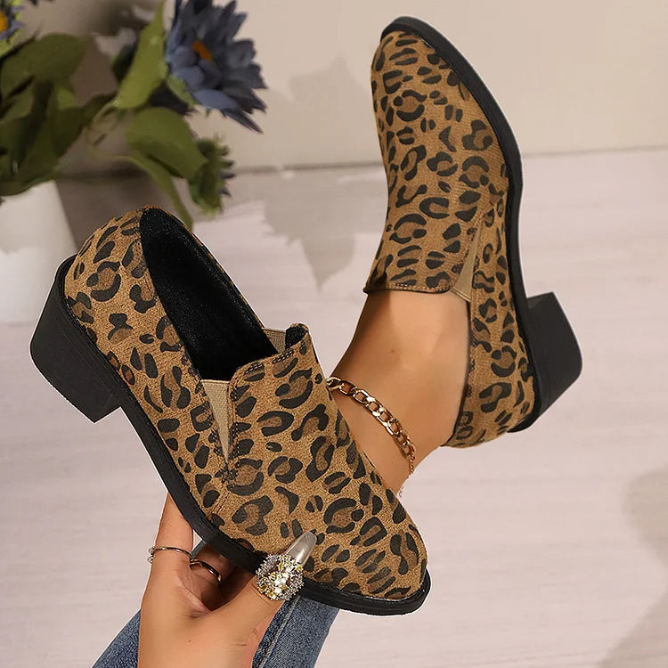 Angelique™ | Mocassini leopardati