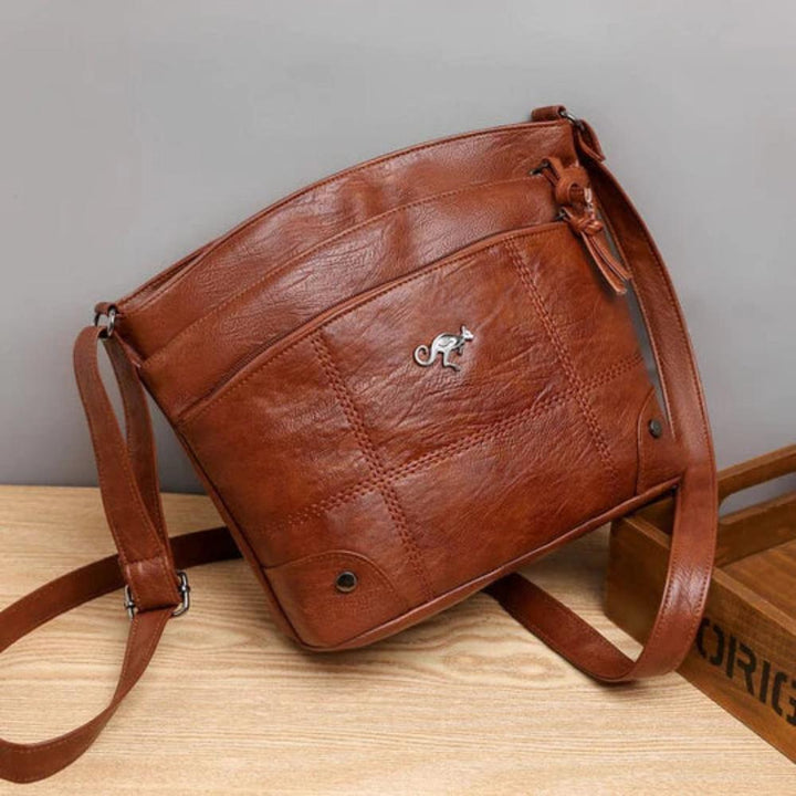 Catherine™ | Borsa a tracolla in pelle