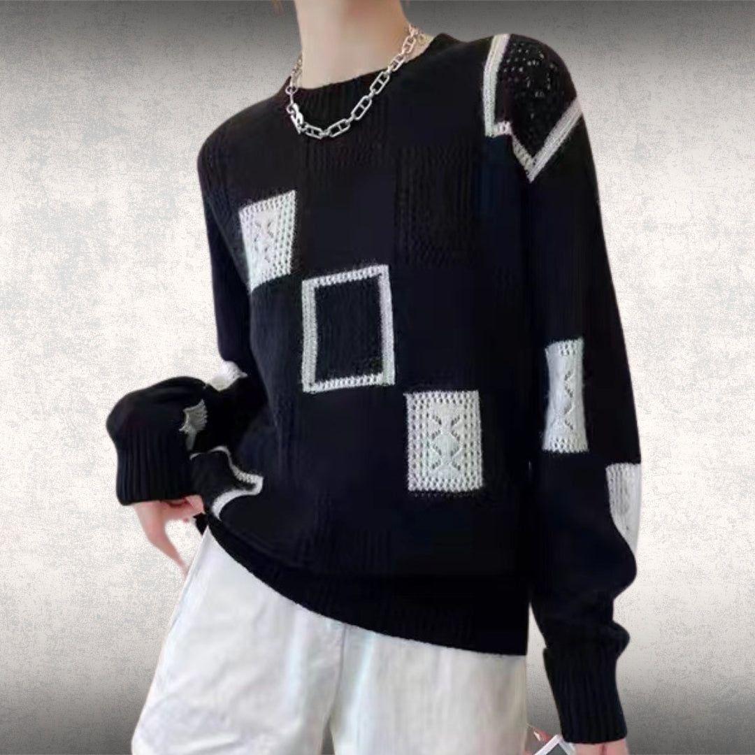 Judy | Maglione lavorato a trecce in cashmere — 2