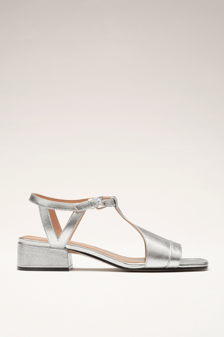 Serena | Silver Summer Sandals in Silver