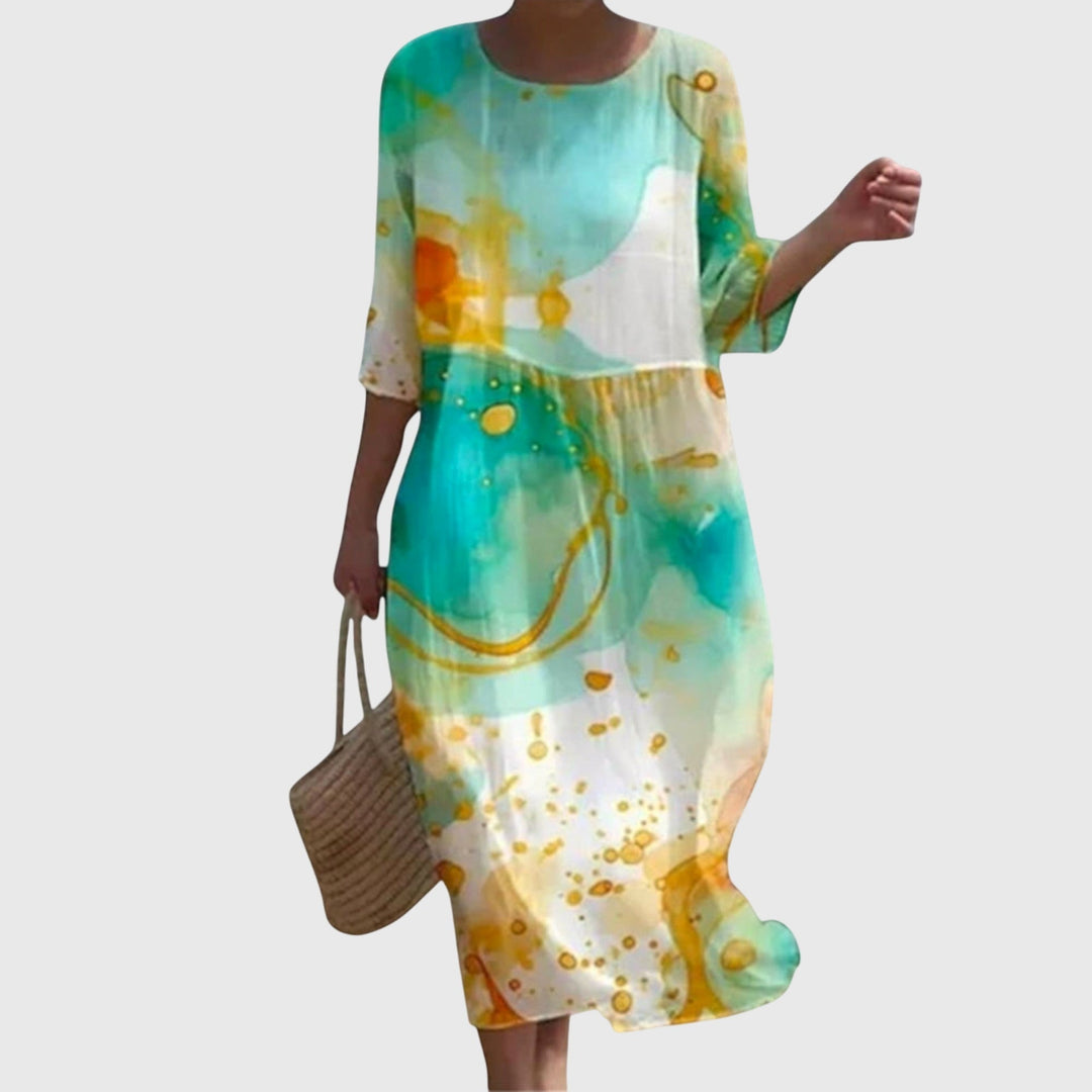 Hayley™ | Abito lungo elegante a fiori