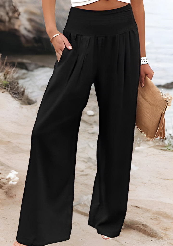 Aileen | Pantaloni da spiaggia a gamba ampia