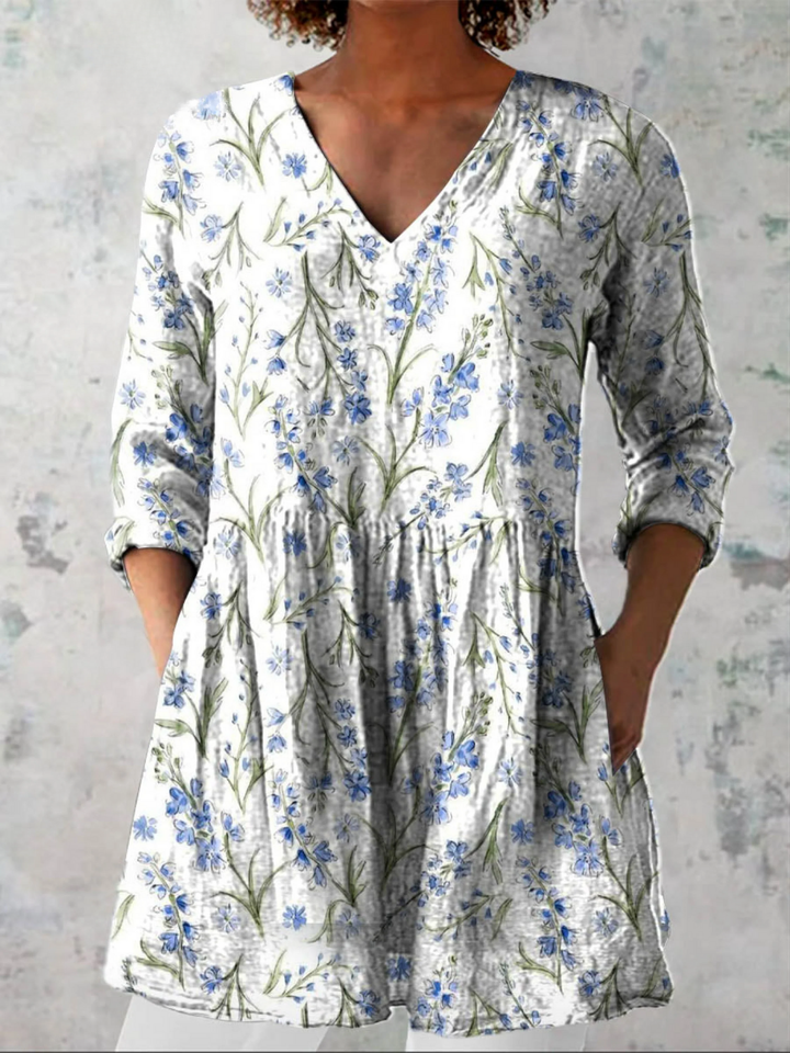 Brielle | Blusa lunga con stampa decisa