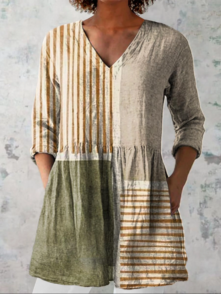 Maeve | Blusa lunga con stampa decisa