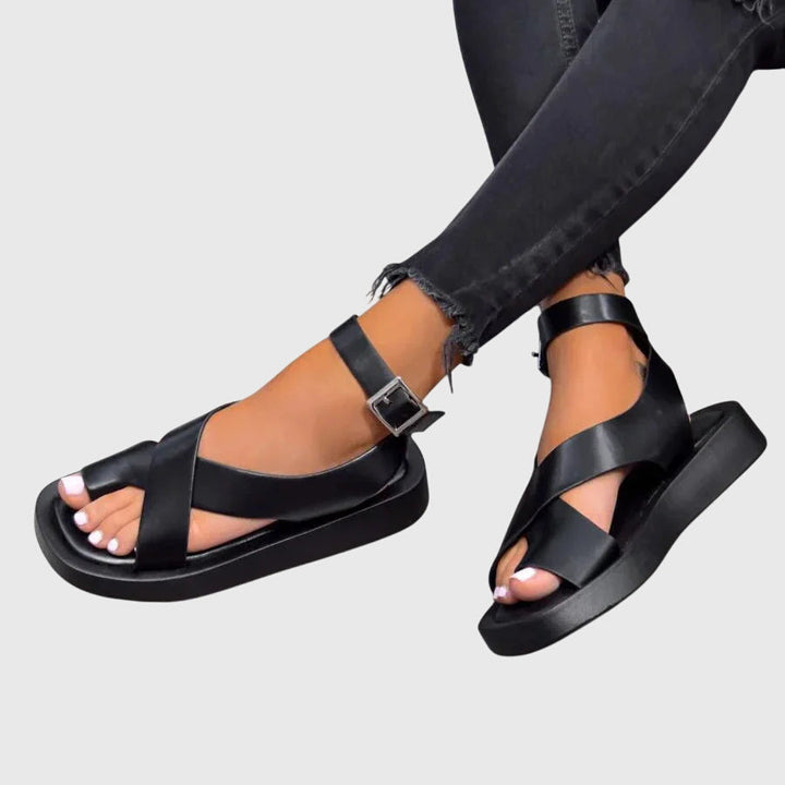 Bria | Sandali con platform alta