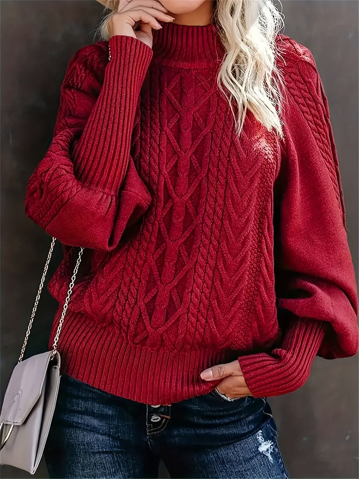 Tinsley - Maglione lavorato a maglia casual a maniche lunghe — 1
