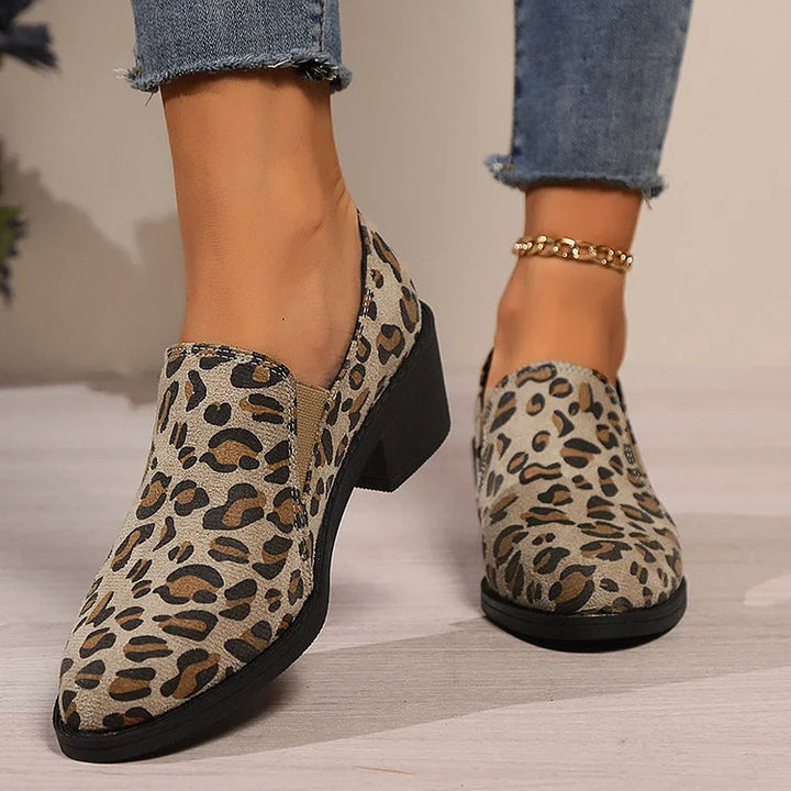 Angelique™ | Mocassini leopardati