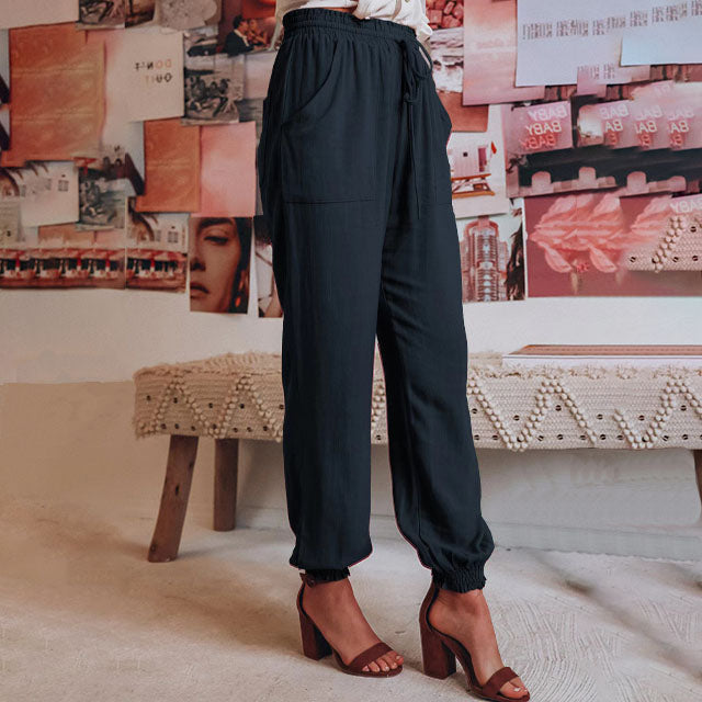 Kaeli | Pantaloni eleganti con coulisse