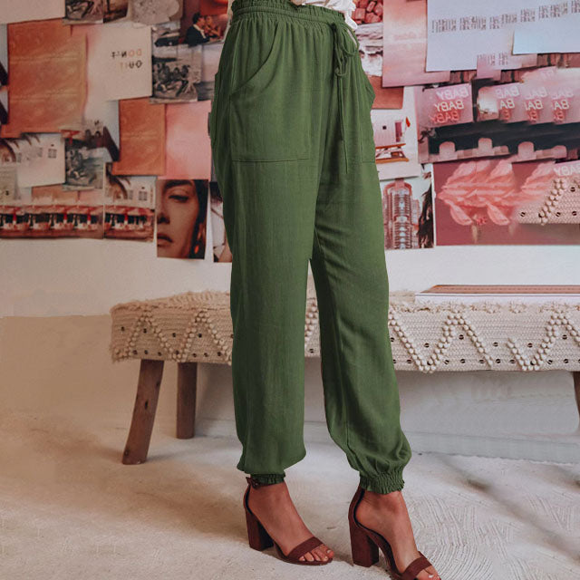 Kaeli | Pantaloni eleganti con coulisse