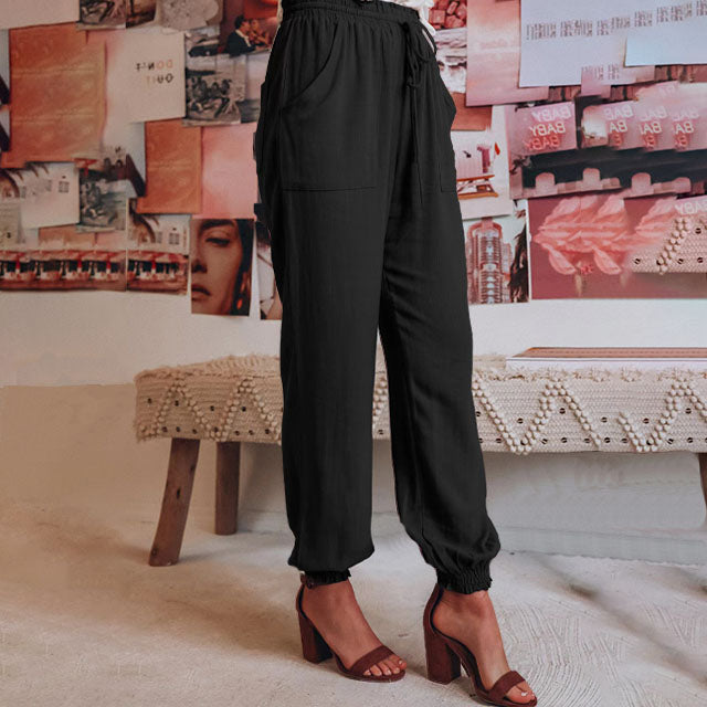 Kaeli | Pantaloni eleganti con coulisse