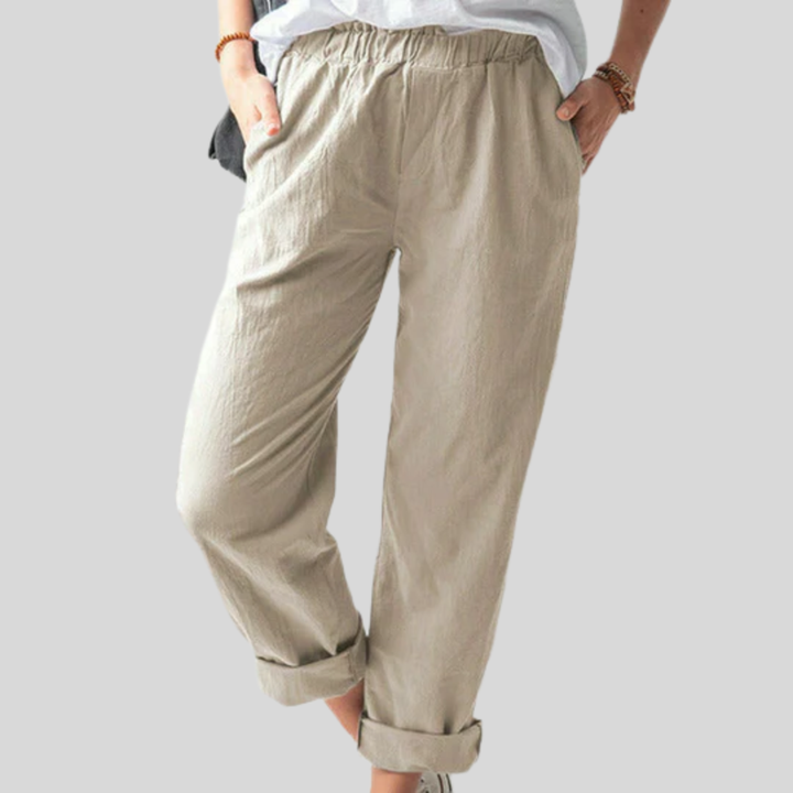 Neria | Pantaloni strutturati dalla mano morbida