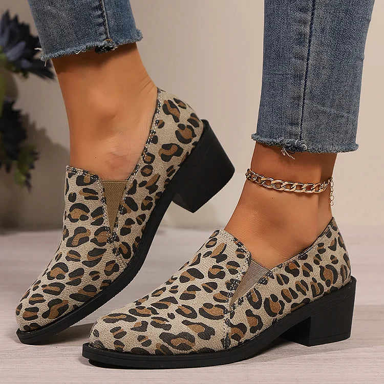 Angelique™ | Mocassini leopardati