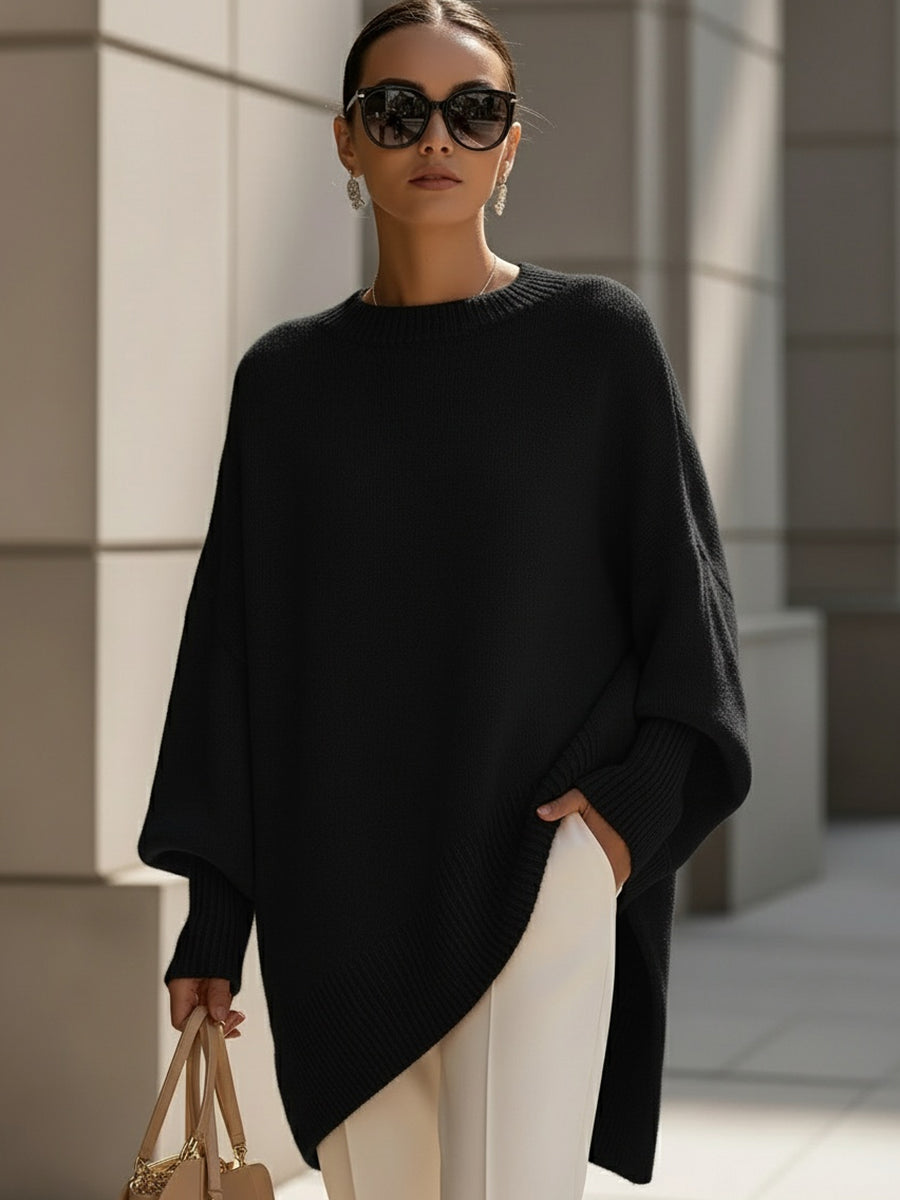 Aster | Maglione poncho oversize — 4
