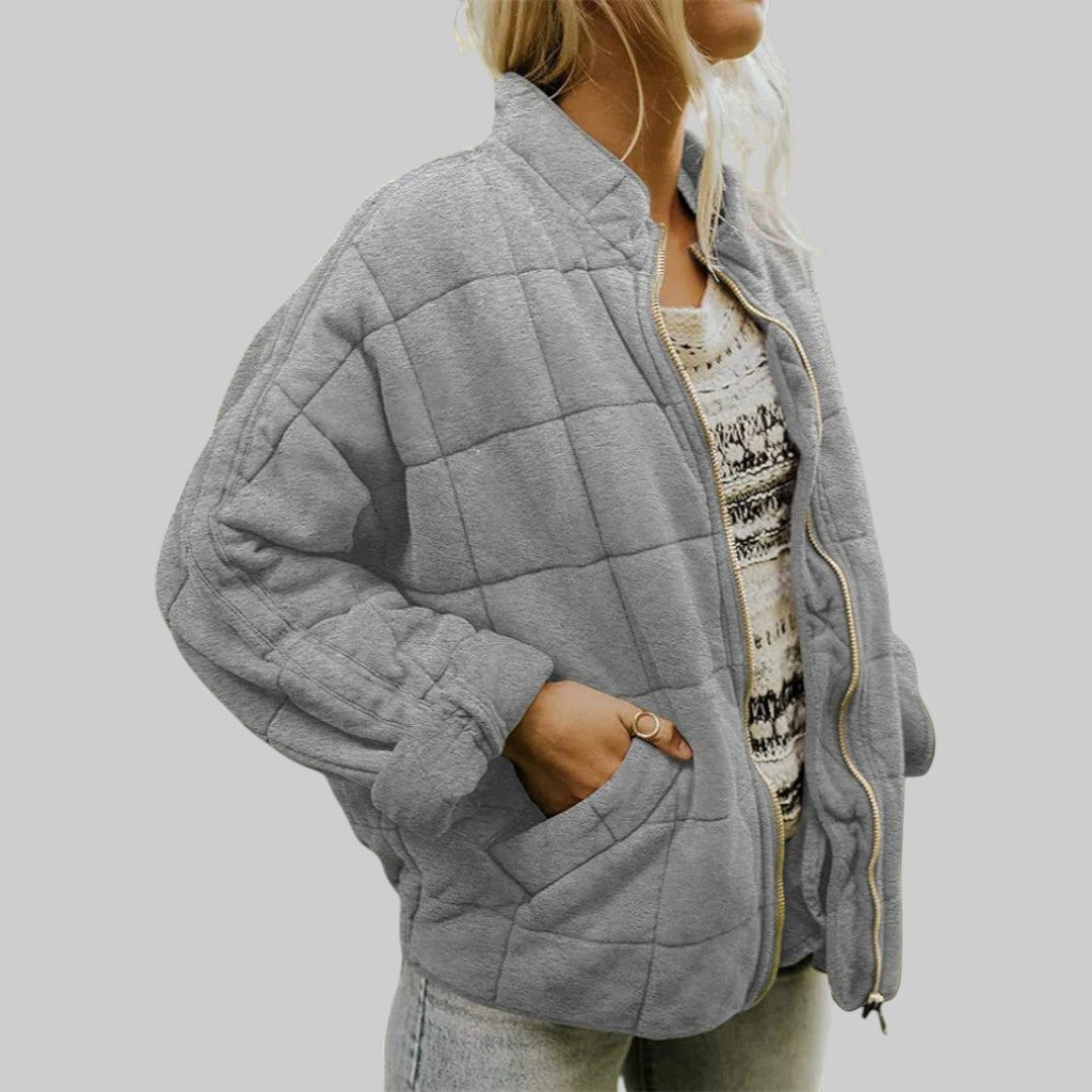 Josiane™ | Giacca trapuntata oversize elegante