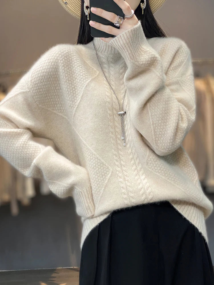 Carolyn | Maglione dolcevita in cashmere — 5