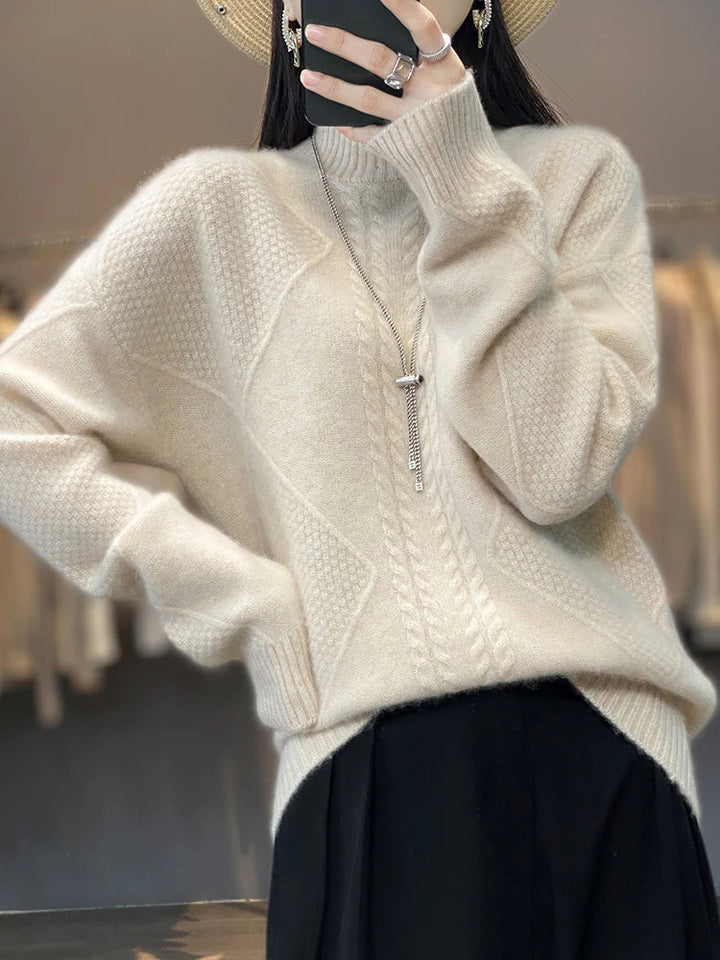 Carolyn | Maglione dolcevita in cashmere — 5