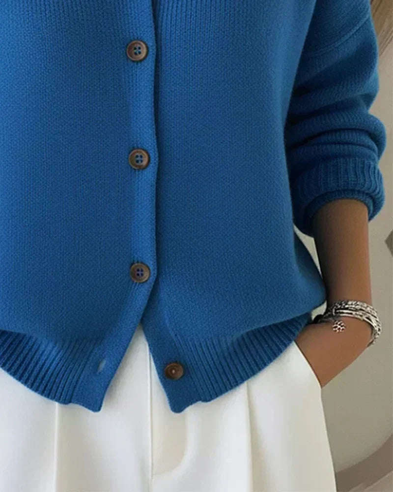 Sienna™ | Cardigan con colletto a bottoni — 4