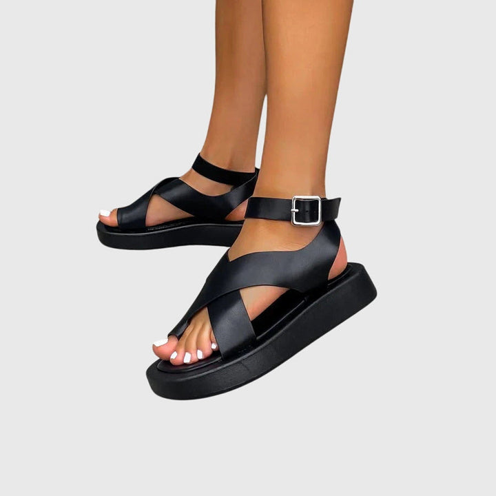 Bria | Sandali con platform alta