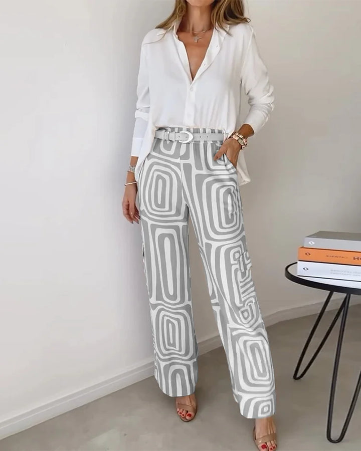 Lysa | Completo elegante e confortevole con cintura