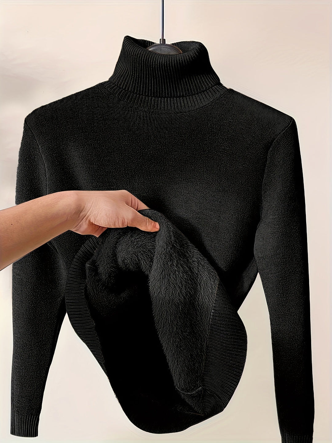 Zerra | Maglione pullover morbido con collo alto — 2