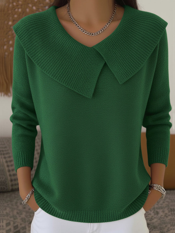 Cassidy | Maglione caldo con colletto morbido — 3
