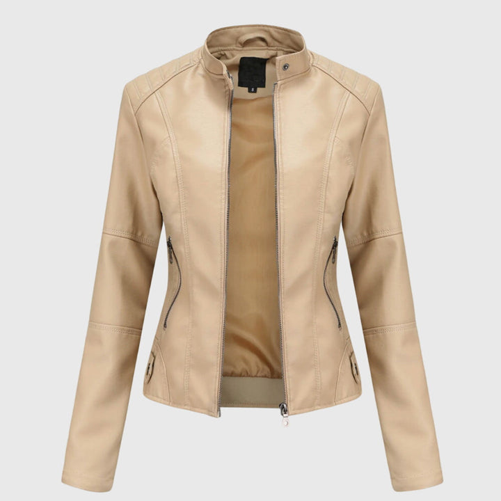 Giorgina™ | Giacca elegante da donna in pelle