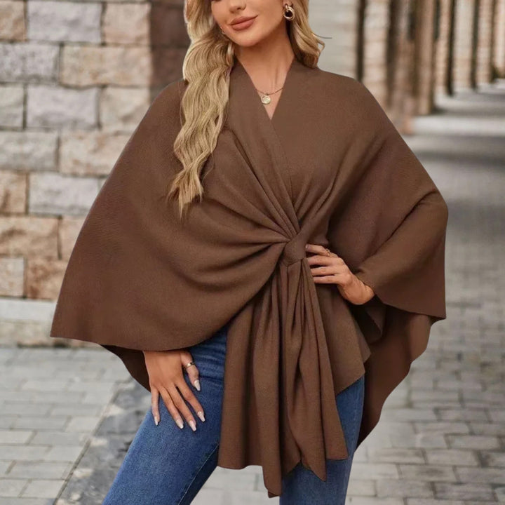 Silei | Maglione poncho elegante — 6