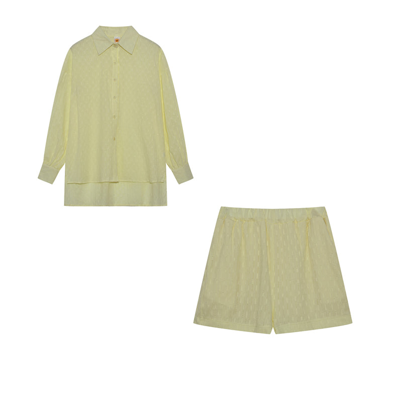 Elizabeth | Completo leggero con camicia e shorts