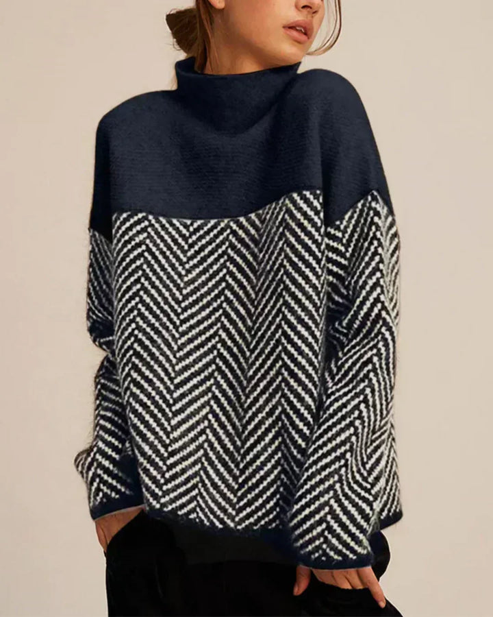 Norah | Maglione in cotone a collo alto